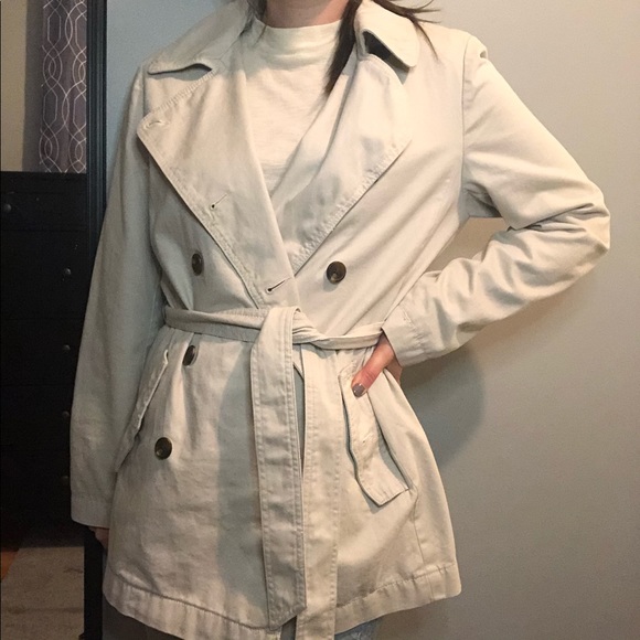 gap factory trench coat